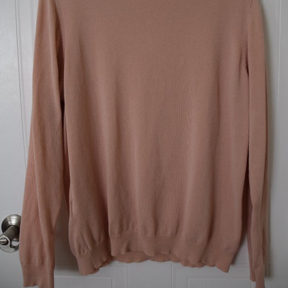 Nygard Pink Jewel Collar Sweater - Size 16 - Picture 3 of 5